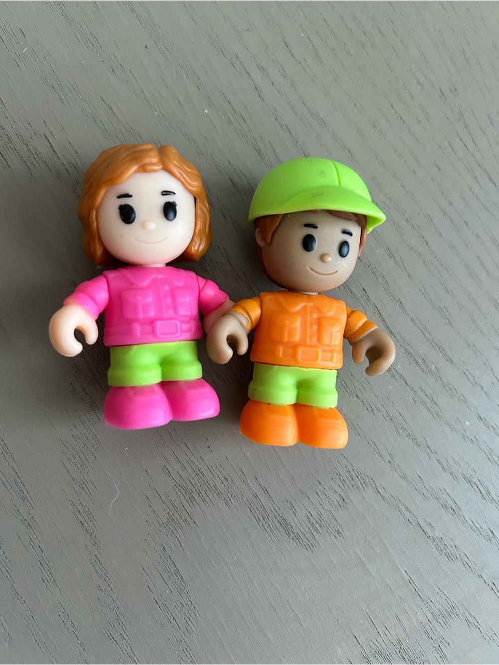 Fisher Price Boy and girl miniature Figure